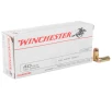 Winchester Target 40 S W 180gr FMJ Handgun Ammo - 50 Rounds