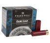 Federal Game-Shok 12 Gauge 2-3 4in  8 1oz Upland Shotshells - 25 Rounds