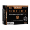 Speer Gold Dot 45 Auto  ACP  230gr HP Handgun Ammo - 20 Rounds