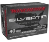 Winchester Silvertip 40 S W 155gr JHP Handgun Ammo - 20 Rounds
