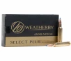 Weatherby Select Plus 338-378 Weatherby Magnum 225gr Barnes Tipped TTSX Rifle Ammo - 20 Rounds