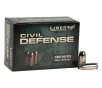Liberty Civil Defense 380 Auto  ACP  50gr HP Handgun Ammo - 20 Rounds