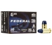 Federal Syntech Defense 45 Auto  ACP  205gr SJHP Handgun Ammo - 20 Rounds