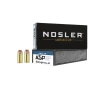 Nosler Assured Stopping Power 9mm Luger 124gr JHP Handgun Ammo - 50 Rounds