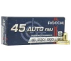 Fiocchi Range Dynamics 45 Auto  ACP  230gr Full Metal Jacket Centerfire Handgun Ammo - 50 Rounds