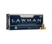 Speer Lawman Clean-Fire 40 S W 180gr Total Metal Jacket Round Nose Centerfire Handgun Ammo - 50 Rounds