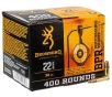 Browning BPR 22 Long Rifle 36gr HP Rimfire Ammo - 400 Rounds