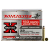 Winchester Super-X 22 WMR  22 Mag  40gr JHP Rimfire - 150 Rounds