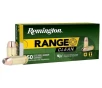 Remington Range Clean 40 Auto  ACP  230gr FNEB Handgun Ammo - 50 Rounds