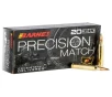 Barnes Bullets Precision Match 5 56x45mm NATO 85gr OTMBT Rifle Ammo - 20 Rounds