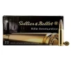 Sellier   Bellot 308 Winchester 180gr SPCE Rifle Ammo - 20 Rounds