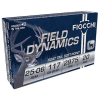 Fiocchi Field Dynamics 25-06 Remington 117gr BTSP Rifle Ammo - 20 Rounds