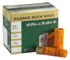 Sellier   Bellot Rubber 12 Gauge 2-3 4in Buckshot Shotshells - 25 Rounds