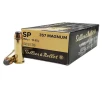 Sellier   Bellot 357 Magnum 158gr SP Handgun Ammo - 50 Rounds