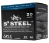 Apex Ammunition S3 Steel 20 Gauge 3in  4 1oz Waterfowl Shotshells - 25 Rounds -  4