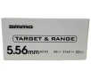 Ammo Inc Target   Range 5 56mm NATO 55gr FMJ Rifle Ammo - 20 Count