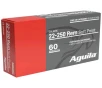 Aguila 22-250 Remington 60gr SP Rifle Ammo - 20 Rounds