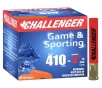 Challenger Game and Sporting 410 Gauge 3in  8 11 16oz Upland Shotshells - 25 Rounds -  8