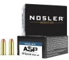 Nosler ASP 38 Special 125gr JHP Handgun Ammo - 20 Rounds