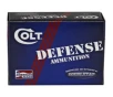 DoubleTap Ammunition Colt Defense 9mm 124gr JHP 20rd Box