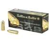 Sellier   Bellot Pistol  9MM  115 Grain  Full Metal Jacket  50 Round Box SB9A