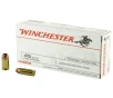 Winchester Ammunition USA  45ACP  230 Grain  Jacketed Hollow Point  50 Round Box USA45JHP