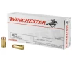 Winchester Ammunition USA  40S W  180 Grain  Full Metal Jacket  50 Round Box Q4238