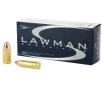 Speer Ammunition Speer Lawman  Training  9mm  124 Grain  Total Metal Jacket  50 Round Box 53651
