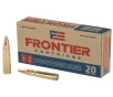 Frontier Cartridge Lake City  300 Blackout  125 Grain  Full Metal Jacket  20 Round Box FR400