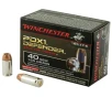 Winchester Ammunition Defender  Supreme Elite  40S W  165 Grain  Bonded Jacketed Hollow Point  PDX1  20 Round Box S40SWPDB