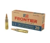 Frontier Cartridge  Lake City  223 Rem  68 Grain  Boat Tail Hollow Point Match  20 Round Box