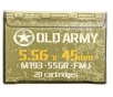 Old Army M193 5 56 NATO 55gr FMJ 540rd Case - FREE Shipping  