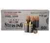 Sterling Steel Case 9mm 115gr FMJ 1000rd Case