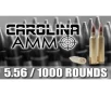 Carolina Ammo 5 56 NATO NEW M193 55gr FMJ - 500rd and 1000rds Ship Free  