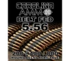 Carolina Ammo 5 56 NATO 55gr Belted M193 FMJ - Made in America - 800rd Ships Free  