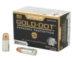 Spr Gold Dot 9mm 115gr Hp 20 200