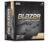 CCI Blazer Brass 9mm 124gr FMJ Ammo 200 Round Bulk Pack