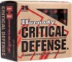 Hornady Critical Defense 9mm - Luger 115gr Ftx 25rd 10bx cs