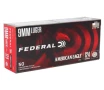 Federal American Eagle 9mm Luger Ammunition 124 Grain Full Metal Jacket - AE9AP