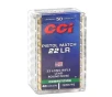 CCI Pistol Match 22 Long Rifle Ammunition 40 Grain Lead Round Nose - 0051