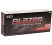 CCI Blazer 380 ACP Auto Ammunition 95 Grain Full Metal Jacket - 3505