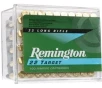 Remington Target 22 Long Rifle Ammunition 40 Grain Lead Round Nose Standard Velocity - 6100