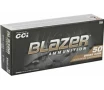 CCI Blazer Brass 9mm Luger Ammunition 124 Grain Full Metal Jacket - 5201