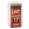 Hornady Varmint Express 17 HMR Ammunition 20 Grain XTP - 83172