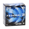 Federal Top Gun 12 Gauge Ammunition 2 3 4 quot  1 1 8oz  8 Shot - TGL128
