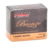 PMC Bronze 10mm Auto Ammunition 170 Grain Jacketed Hollow Point - PMC10B