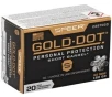 Speer Gold Dot Short Barrel 40 S amp W Ammunition 180 Grain Jacketed Hollow Point - 23974GD