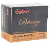 PMC Bronze 44 S amp W Special Ammo 180 Grain Jacketed Hollow Point - 44SB