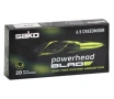 Sako PowerHead Blade 6 5 Creedmoor Ammunition 120 Grain Polymer Tip Lead Free - JAS-PHB65CM120B