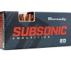 Hornady Subsonic 30-30 Winchester Ammunition 175 Grain Sub-X Subsonic Flex Tip Expanding - 80809